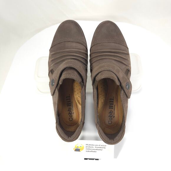 Cobb Hill by New Balance Casual Cap Toe Shoe Womens Size 7 CCR04ST Brown - Picture 6 of 9